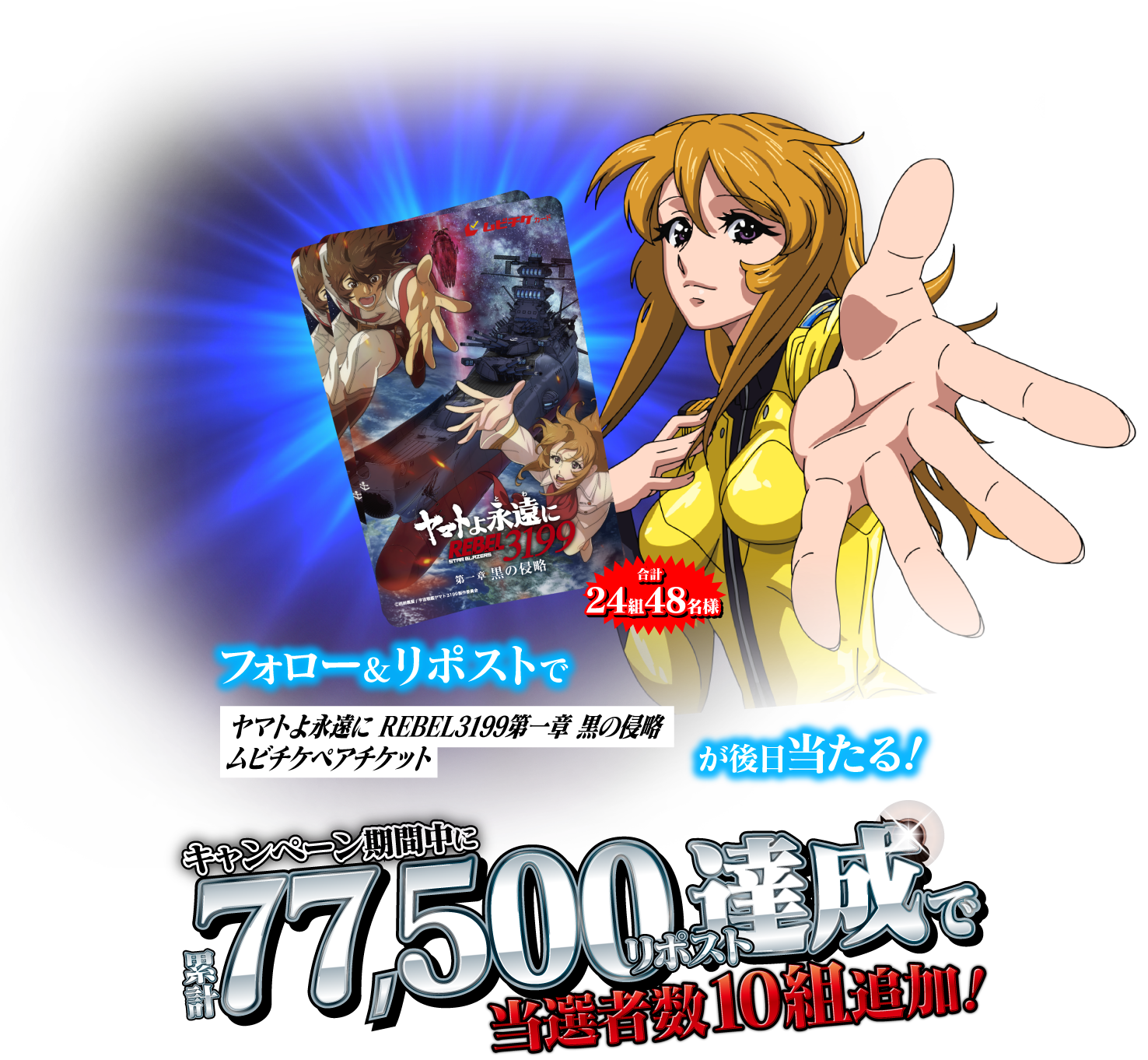 P 宇宙戦艦ヤマト2202 超波動 PERFECTヤマト発進キャンペーンサイト